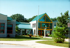 [color photograph of Solley Elementary School, Pasadena, Maryland}