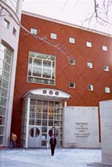 [color photograph of Health Sciences & Human Services Library, Baltimore, Maryland]