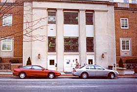 [color photograph of Thurgood Marshall Law Library, Baltimore, Maryland]