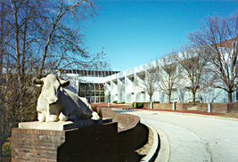 [color photograph of Department of Agriculture building]