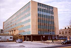 [color photograph of 300 West Preston St., Baltimore, Maryland]