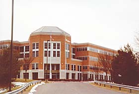 [color photograph of 100 Community Place, Crownsville, Maryland]