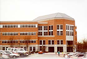 [color photograph of 100 Community Place, Crownsville, Maryland]