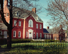 [Color photograph of Government House]