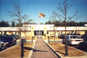 [Color photograph of Maryland Automobile Insurance Fund building]