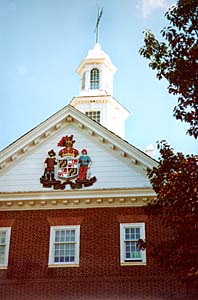 [color photograph of Goldstein Treasury Building cupola]