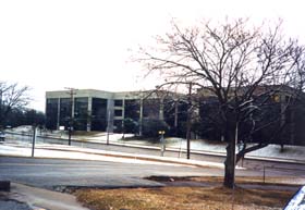 [color photograph of Tawes State Office Building (wings E & D)]