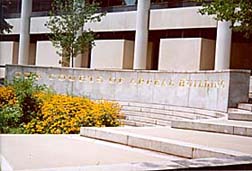 [color photograph of Robert C. Murphy Courts of Appeal Building entrance, Annapolis]