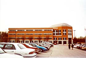 [color photograph of 100 Community Place, Crownsville, Maryland]