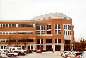 [color photograph of 100 Community Place, Crownsville, Maryland]