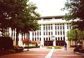 [color photograph of County Administration Building, Upper Marlboro]