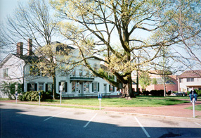 [Color photograph of Courthouse Square, Centreville, Maryland]